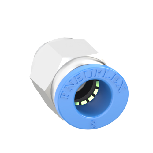 8mm Tube, G 1/8 Push to Connect Fitting Male Connector