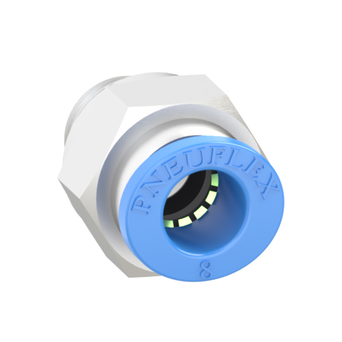 8mm Tube, G 1/4 Push to Connect Fitting Male Connector