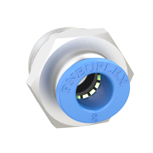 8mm Tube, G 3/8 Push to Connect Fitting Male Connector