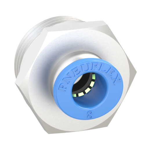 8mm Tube, G 1/2 Push to Connect Fitting Male Connector