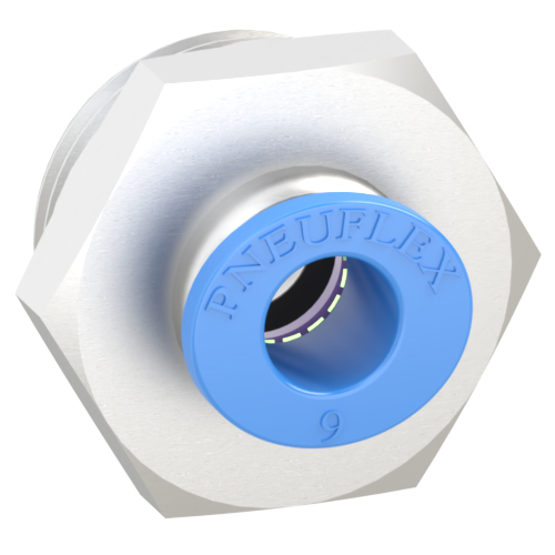 9mm Tube, G 3/4 Push to Connect Fitting Male Connector