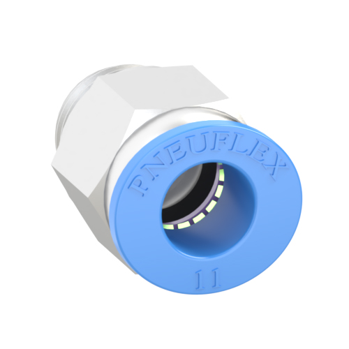 11mm Tube, G 3/8 Push to Connect Fitting Male Connector