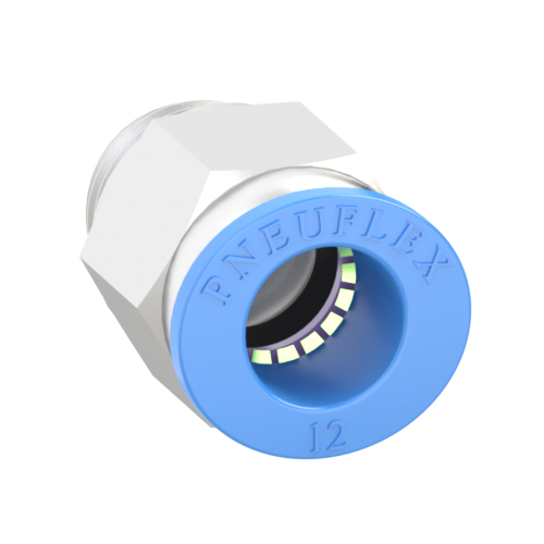 12mm Tube, G 3/8 Push to Connect Fitting Male Connector