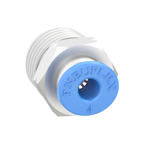 4mm Tube, 1/4 NPT Push to Connect Fitting Male Connector