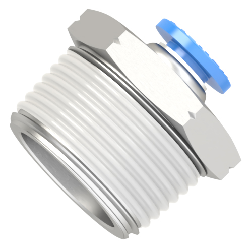 6mm - 3/4 NPT male connector push to connect fitting