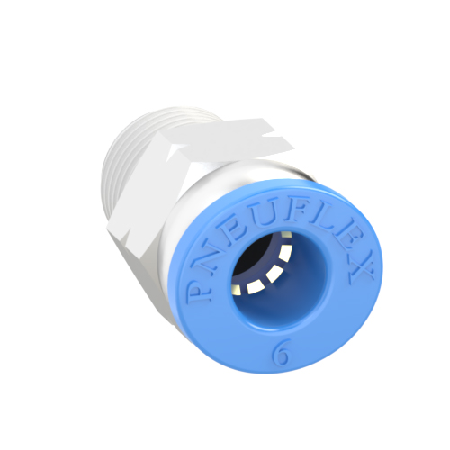 6mm Tube, 1/16 NPT Push to Connect Fitting Male Connector