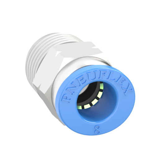 8mm Tube, 1/4 NPT Push to Connect Fitting Male Connector