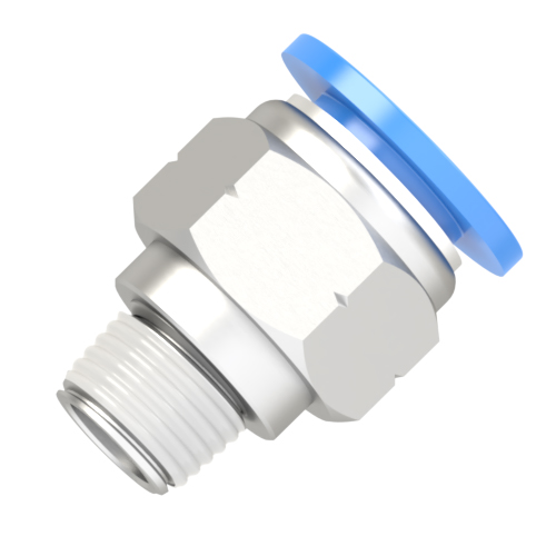14mm - 1/4 NPT male connector push to connect fitting