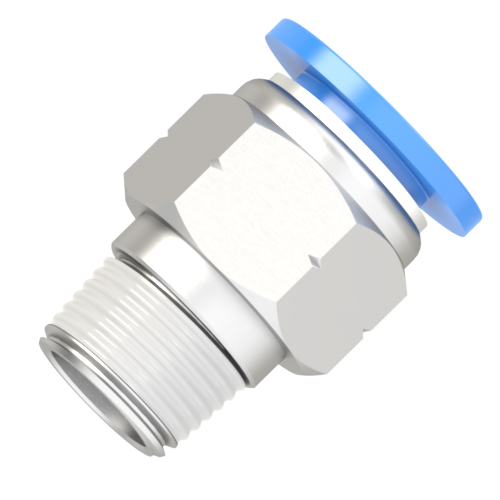 14mm - 3/8 NPT male connector push to connect fitting