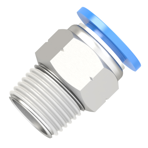 14mm - 1/2 NPT male connector push to connect fitting