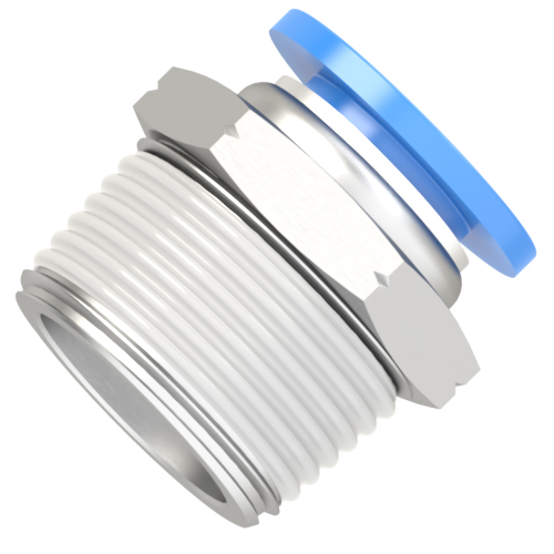 14mm - 3/4 NPT male connector push to connect fitting