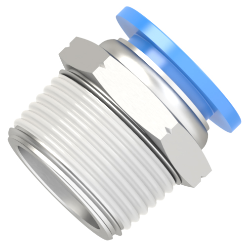 16mm - 3/4 NPT male connector push to connect fitting