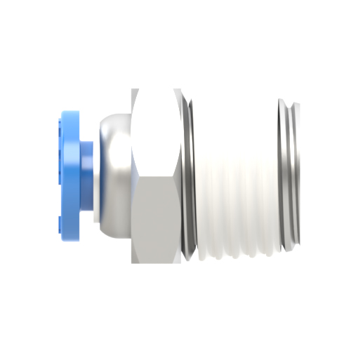 4mm Tube, R 1/4 Male Connector