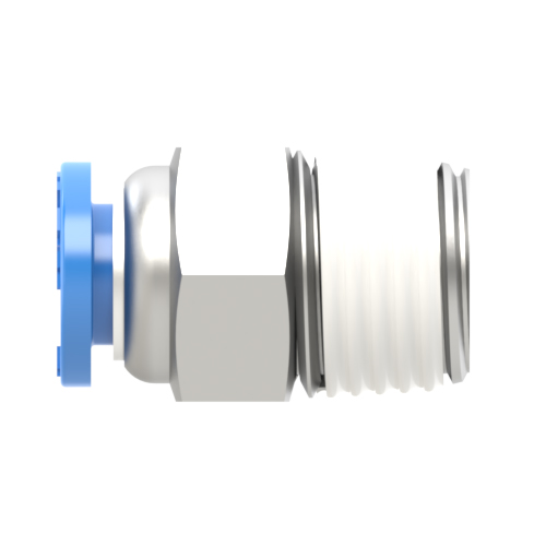 6mm Tube, R 1/4 Male Connector