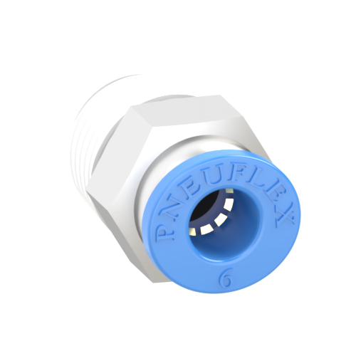 6mm Tube, R 1/4 Push to Connect Fitting Male Connector
