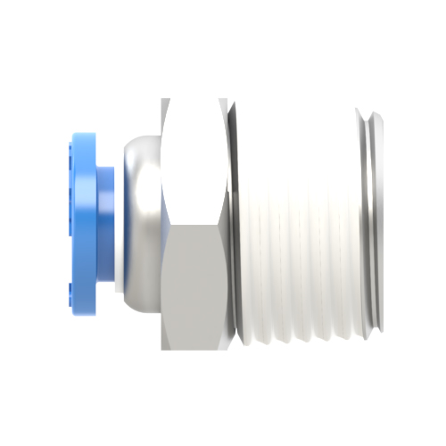 6mm Tube, R 3/8 Male Connector