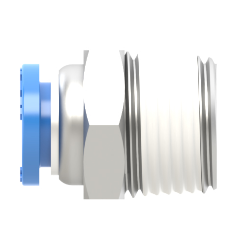 7mm Tube, R 3/8 Male Connector