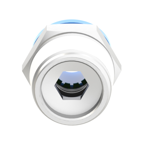 8mm Tube, R 3/8 Push to Connect Fitting