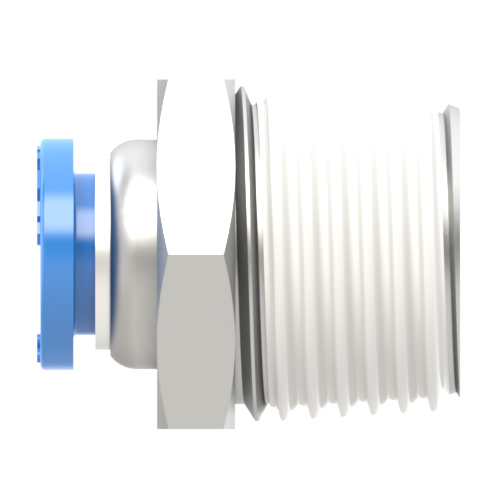 8mm Tube, R 1/2 Male Connector