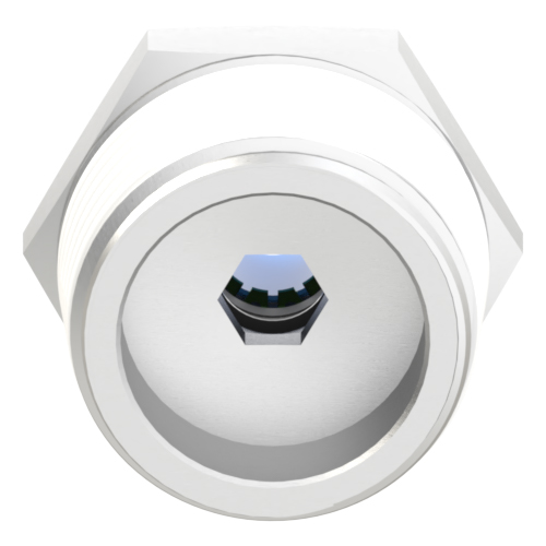 8mm Tube, R 3/4 Push to Connect Fitting