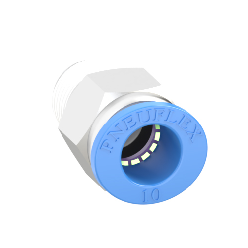 10mm Tube, R 1/4 Push to Connect Fitting Male Connector