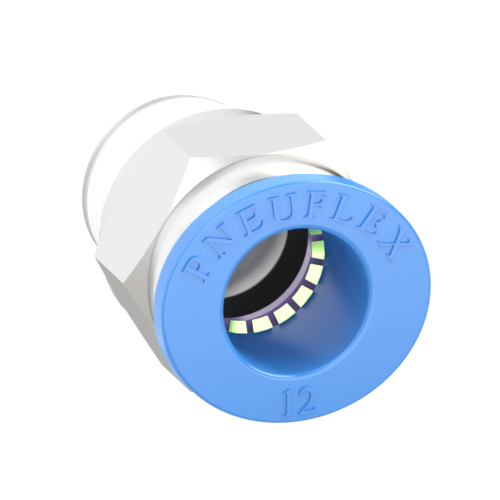 12mm Tube, R 3/8 Push to Connect Fitting Male Connector