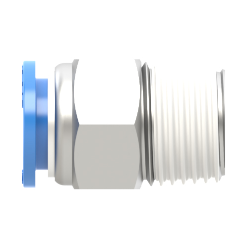 12mm Tube, R 1/2 Male Connector
