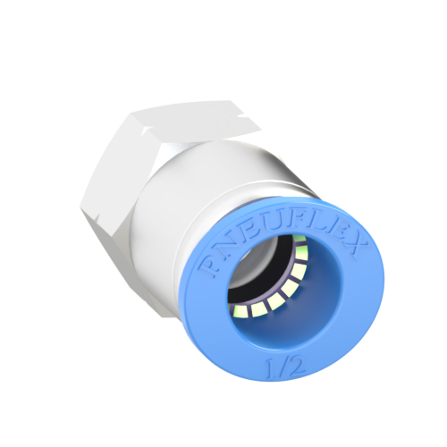 1/2 Inch Tube, 1/4 NPT Push to Connect Fitting Female Connector