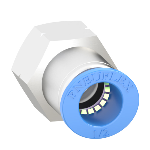 1/2 Inch Tube, 1/2 NPT Push to Connect Fitting Female Connector