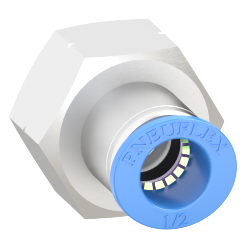 1/2 Inch Tube, 3/4 NPT Push to Connect Fitting Female Connector