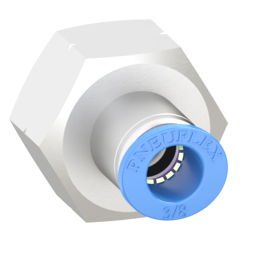 3/8 Inch Tube, 3/4 NPT Push to Connect Fitting Female Connector