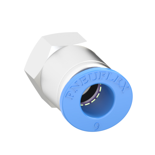 9mm Tube, G 1/8 Push to Connect Fitting Female Connector