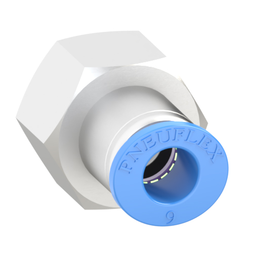 9mm Tube, G 1/2 Push to Connect Fitting Female Connector