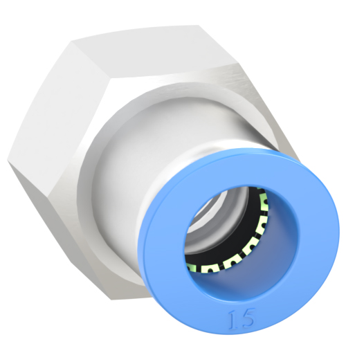 15mm Tube, G 3/4 Push to Connect Fitting Female Connector