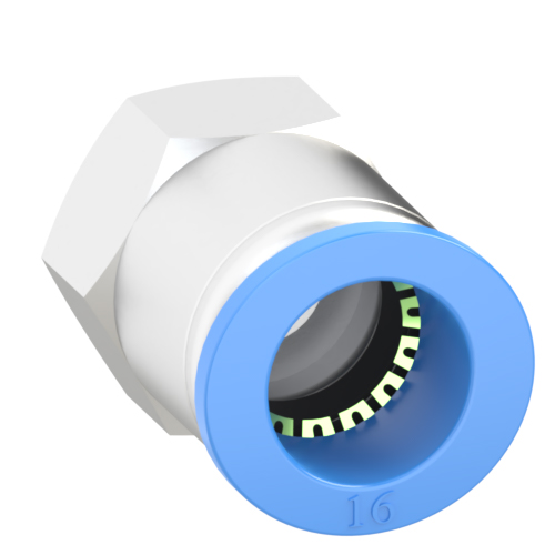 16mm Tube, G 1/4 Push to Connect Fitting Female Connector