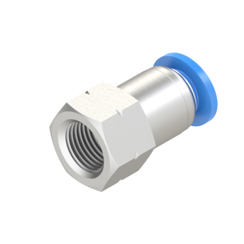6mm - 1/16 NPT female connector push to connect fitting