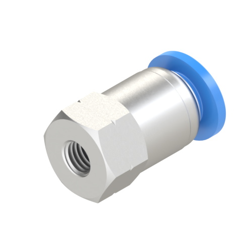 6mm 10-32 UNF female connector push to connect fitting