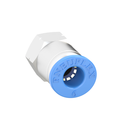 6mm Tube, 10-32 UNF Push to Connect Fitting Female Connector