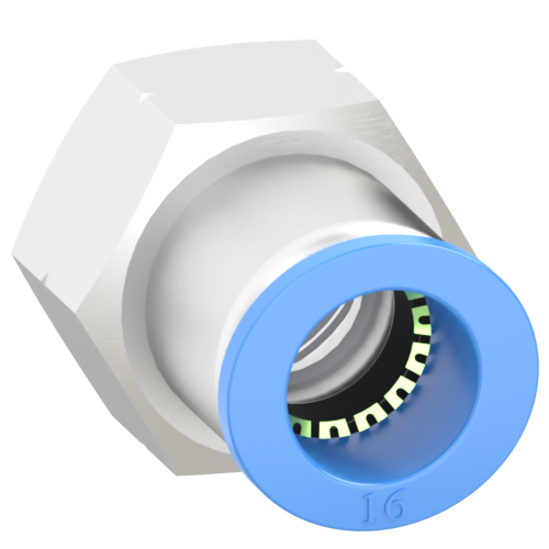 16mm Tube, 3/4 NPT Push to Connect Fitting Female Connector