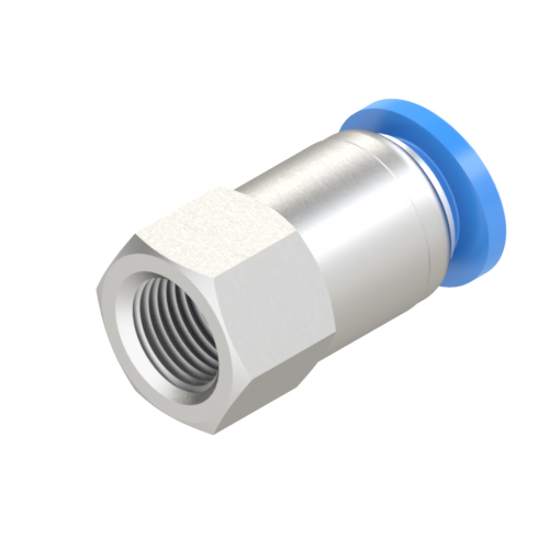 8mm - R 1/8 female connector push to connect fitting