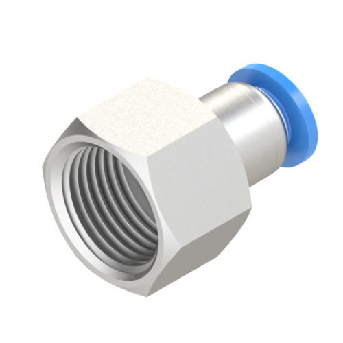 5mm - R 3/8 female connector push to connect fitting