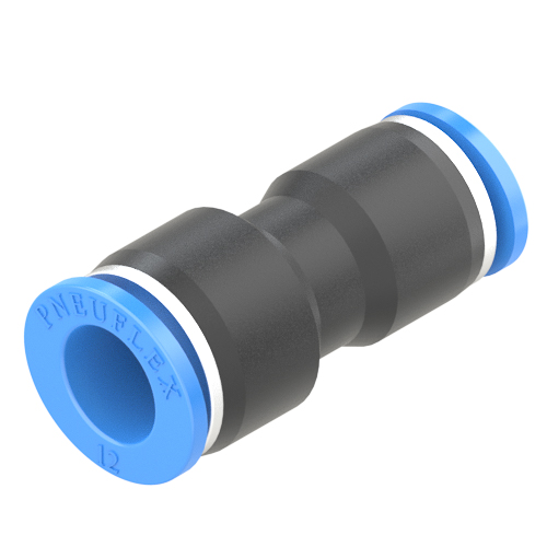 12mm to 10mm union straight reducer push to connect fitting