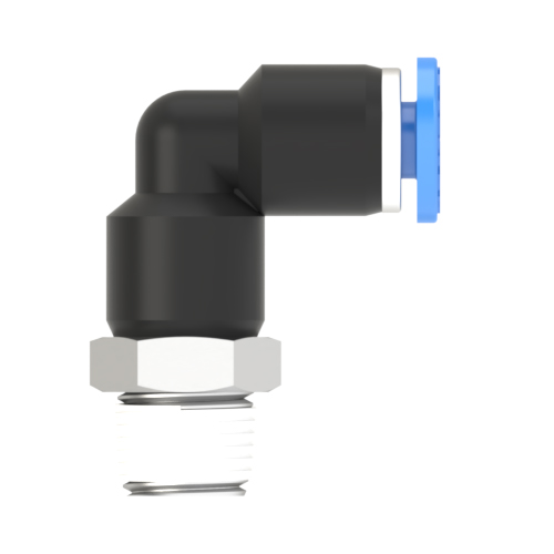 4mm Tube, R 1/8 Male Elbow