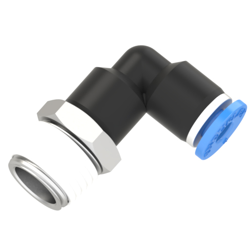 4mm - R 1/4 male elbow push to connect fitting