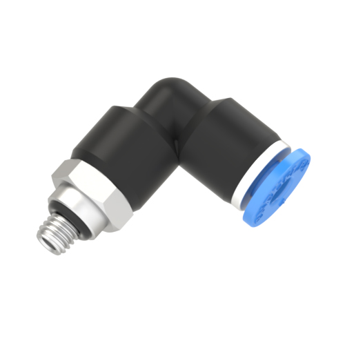 4mm m5 x 0.8 male elbow push to connect fitting