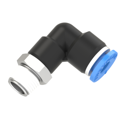 5mm - R 1/8 male elbow push to connect fitting