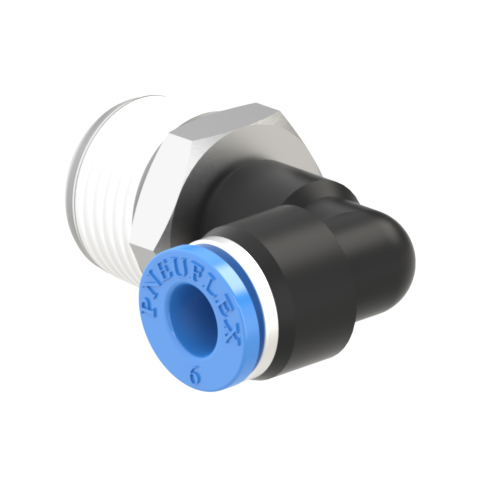 5mm Tube, R 3/8 Push to Connect Fitting Male Elbow