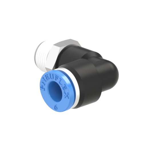 6mm Tube, R 1/8 Push to Connect Fitting Male Elbow