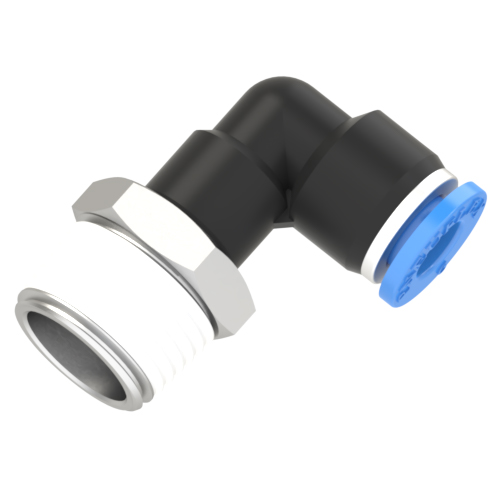 6mm - R 3/8 male elbow push to connect fitting