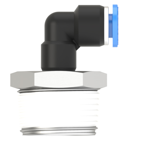 6mm Tube, R 3/4 Male Elbow